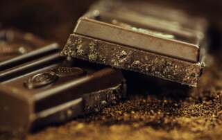 Tableta de chocolate negro