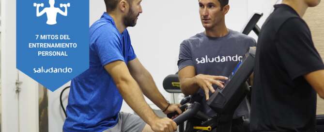 Banner mitos del entrenamiento personal